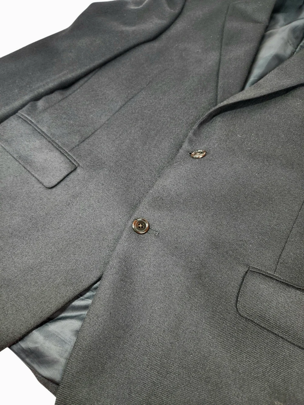 Hart Schaffner Marx Gold Trumpeter 43R 100% Cashmere Blazer Colombo Italy USA